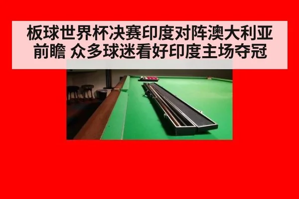 板球世界杯决赛印度对阵澳大利亚前瞻 众多球迷看好印度主场夺冠